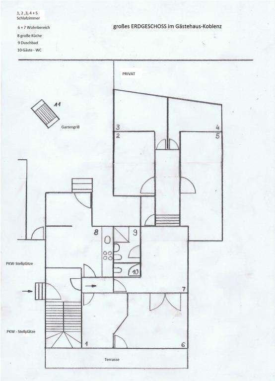 Gaestehaus Koblenz Room photo
